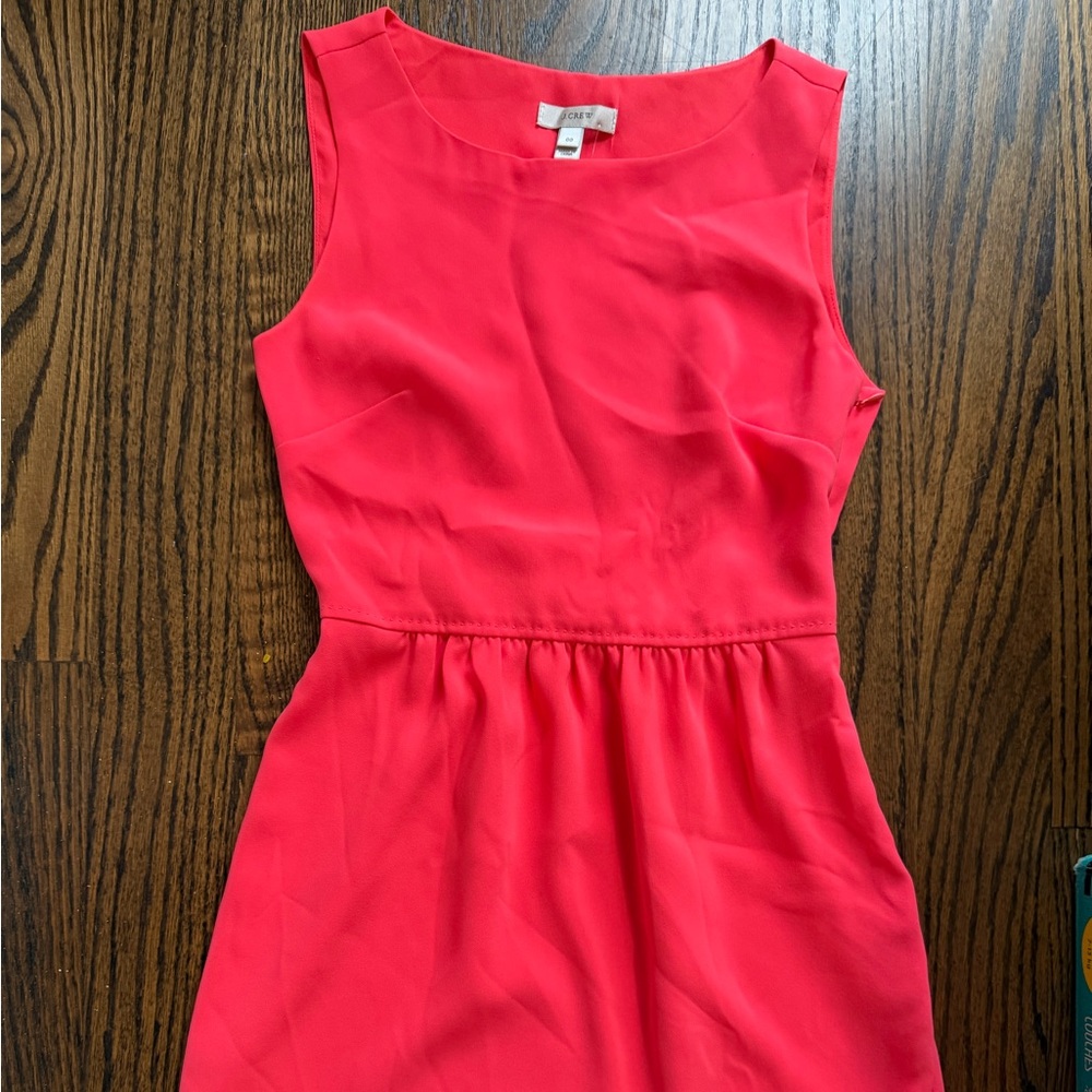 JCrew Elegant Pink Sleeveless Dress